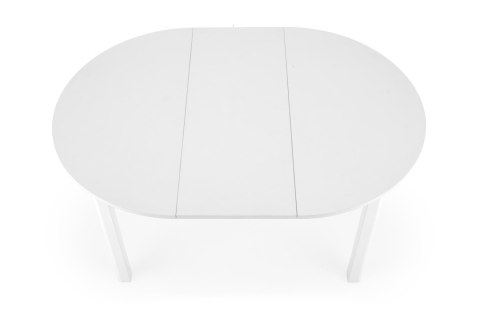 RINGO stół kolor blat - biały, nogi - biały (102-142x102x76 cm)