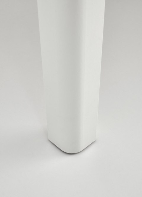 RINGO stół kolor blat dąb craft, nogi - biały (102-142x102x76 cm)