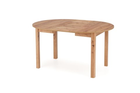 RINGO stół kolor blat dąb craft, nogi - dąb craft (102-142x102x76 cm)