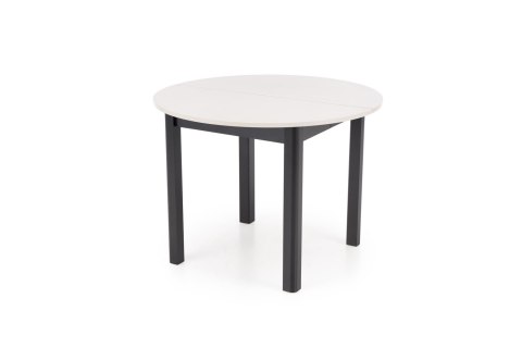 RINGO stół kolor blat kaszmir, nogi - czarny (102-142x102x76 cm)