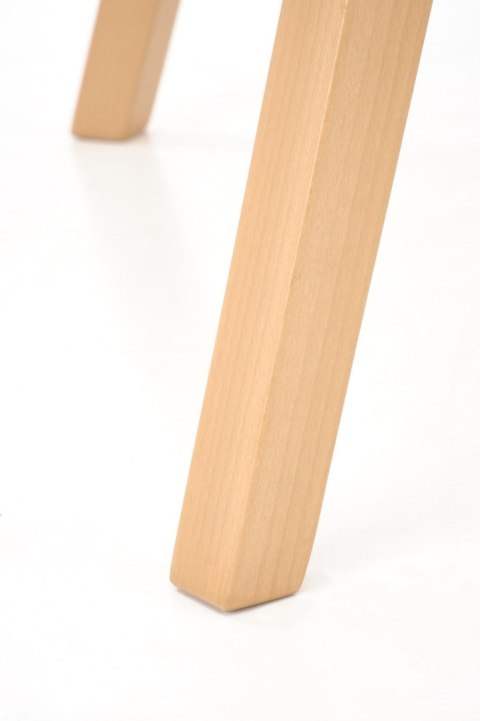 RUBEN stół kolor blat - kaszmir, nogi - naturalny (102-142x102x75 cm)