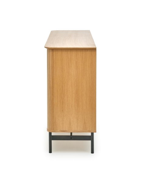 SMART komoda KM-1 dąb naturalny/czarny SMART komoda KM-1 dąb naturalny/czarny