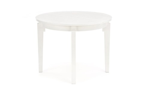 SORBUS stół rozkładany, blat - biały, nogi - białe