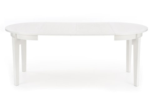 SORBUS stół rozkładany, blat - biały, nogi - białe