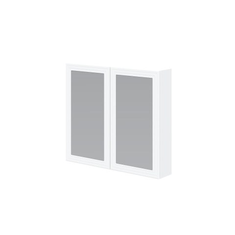 TORETO Szafka lustrzana 70x80/2D (MDF ramiak) biały TORETO Szafka lustrzana 70x80/2D (MDF ramiak) biały