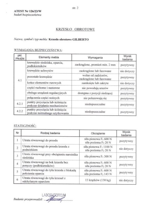 GILBERTO fotel gabinetowy czarny GILBERTO fotel gabinetowy czarny