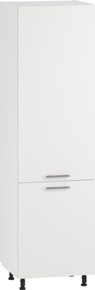 VENTO DL-60/214 szafka dolna wysoka front: biały mat szafka pod zabudowę lodówki