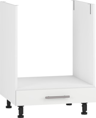 VENTO DP-60/82 szafka dolna pod zabudowę piekarnika front: biały mat szuflada