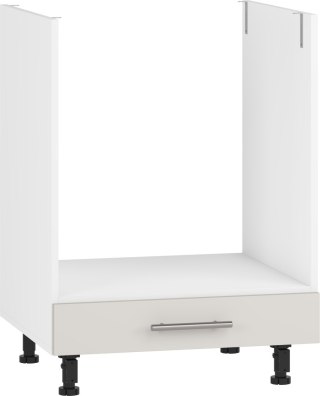 VENTO DP-60/82 szafka dolna pod zabudowę piekarnika front: kaszmir szuflada