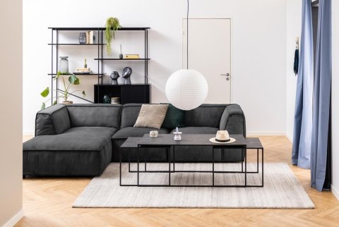 Komplet stolików Infinity czarne