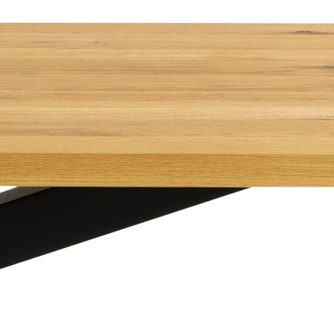 Stół Heaven 220x90cm naturalny/czarny
