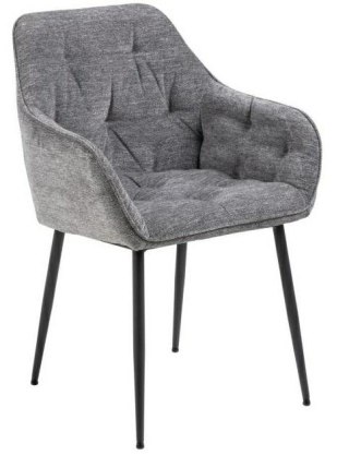 Krzesło Brooke antracytowe