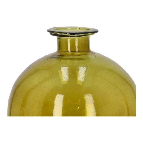 Wazon szklany zielony 15x17cmm