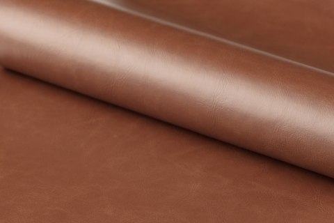 Fotel biurowy Flora PU brązowy