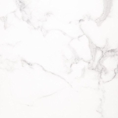 Zestaw 2 stolików Dice okrągłe marmur biały