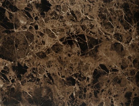 Zestaw 2 stolików Dice okrągłe marmur brązowy