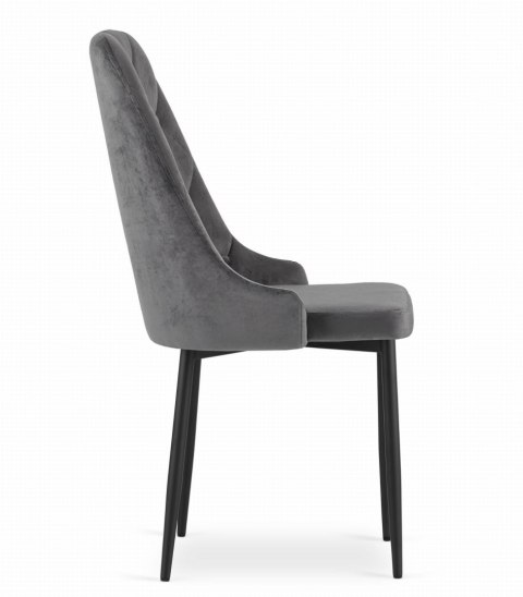 Krzesło CAPRI - szare x 3 Krzesło CAPRI - szare x 3