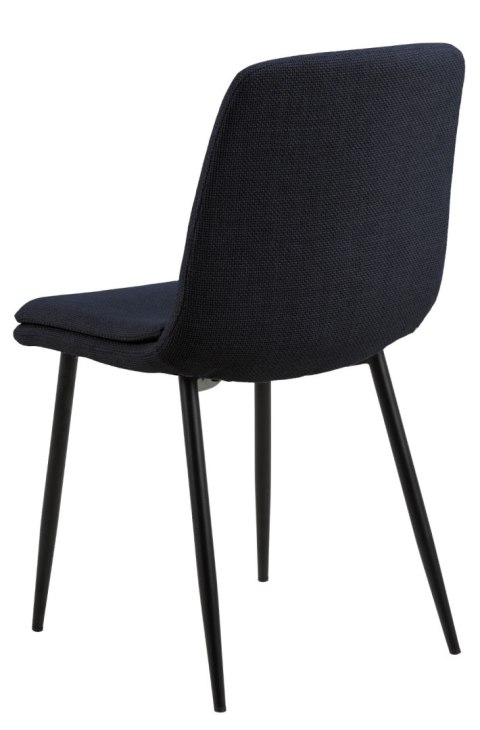 Krzesło Becca granatowe tkanina Basel 8952