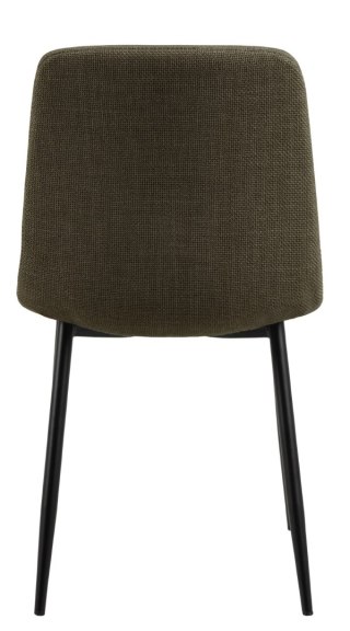 Krzesło Becca oliwkowe tkanina Basel 77