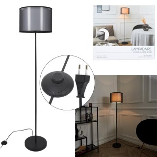 Lampa podłogowa Shade czarna