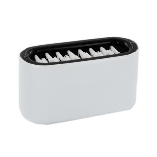 Szczotka do czyszczenia sztućców z przyssawką czarny