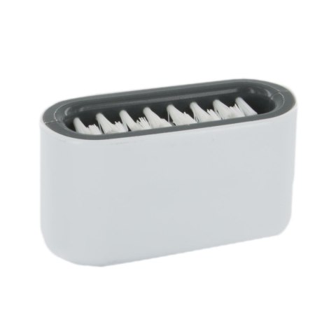 Szczotka do czyszczenia sztućców z przyssawką szary