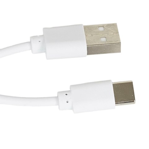 Lampa stołowa ładowana z ażurowymi gwiazdkami biała