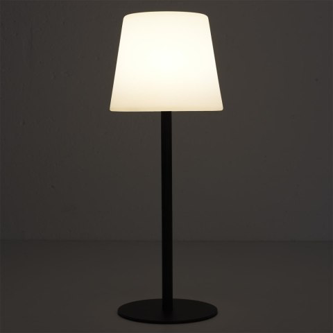 Lampa stołowa USB czarna