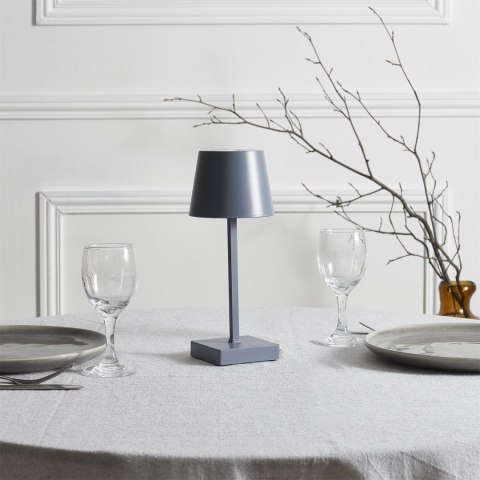 Lampka Blanca LED na dotyk szara