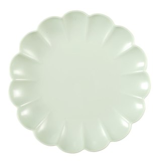 Talerz deserowy Iris 20,5cm zielony jasny