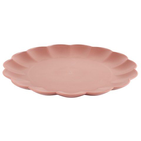 Talerz obiadowy Iris 25,5cm różowy