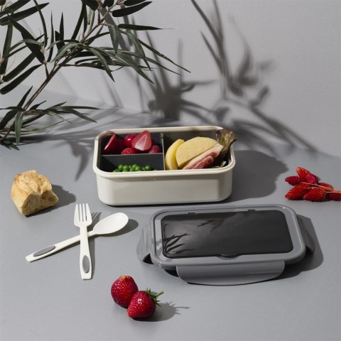 Lunch box Single ze sztućcami