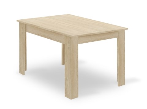 Zestaw stół NP 120x80 Dąb Sonoma + 4 krzesła LIBRA szare