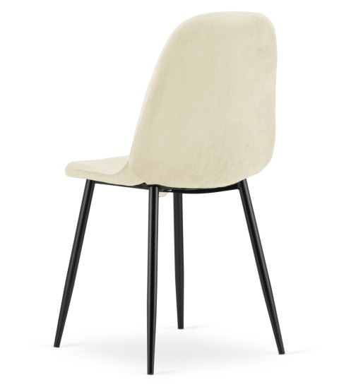 Krzesło COMO - beż aksamit x 1