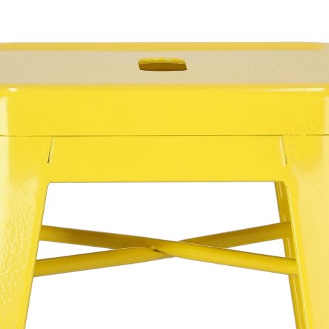Hoker Paris 66cm żółty inspirowany Tolix Outlet