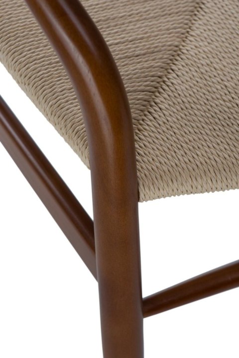 Krzesło Wicker Naturalne brązowe cieme i nspirowane Wishbone OUTLET