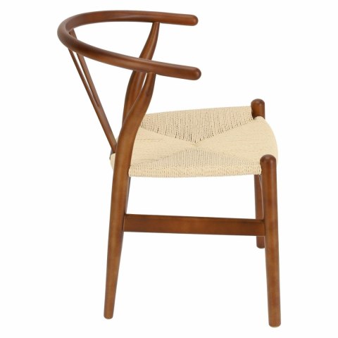 Krzesło Wicker Naturalne brązowe cieme i nspirowane Wishbone OUTLET