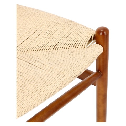 Krzesło Wicker Naturalne brązowe cieme i nspirowane Wishbone OUTLET