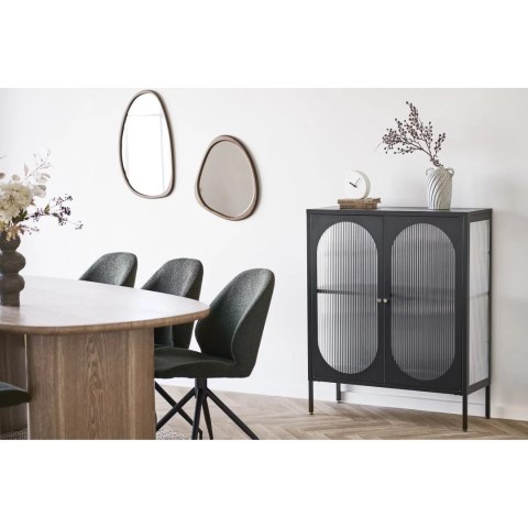 Lustro Luxon brązowe