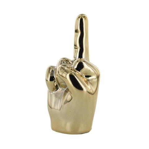 Dekoracja, figurka Dłoń mała 1 palec złota