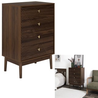 Komoda Tiffany z 4 szufladami orzech