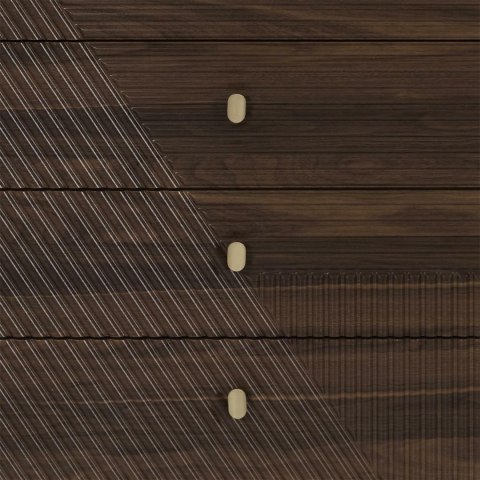 Komoda Tiffany z 4 szufladami orzech