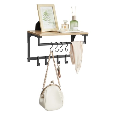 Półka z Wieszakami - sonoma - LCR103B11