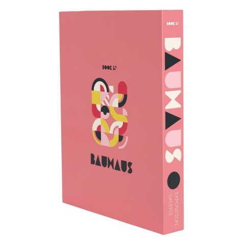 Pudełko książka Bauhaus różowa