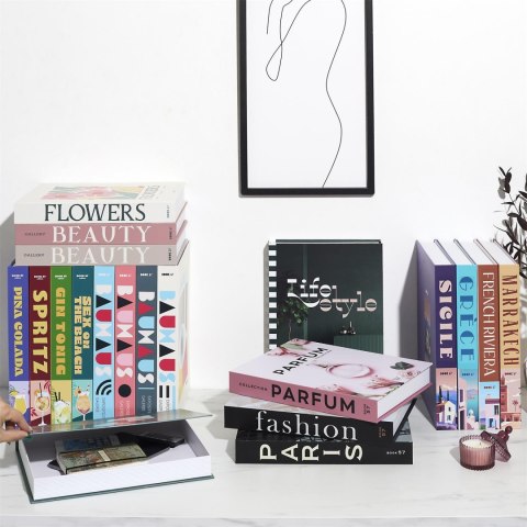 Pudełko książka Sicile fioletowa