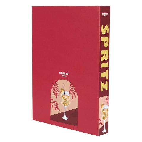 Pudełko książka Spritz czerwone