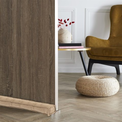 Stoper/ wałek do drzwi sztruks beżowy