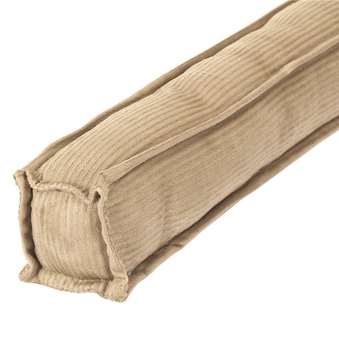 Stoper/ wałek do drzwi sztruks teracotta