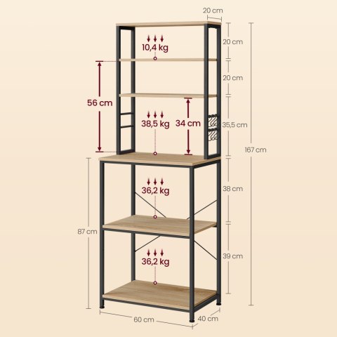 Szafka Kuchenna - sonoma - KKS024B11