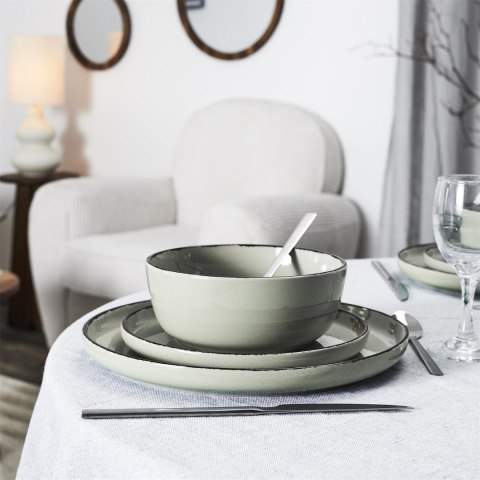 Zestaw obiadowy Temp na 4 osoby zielony